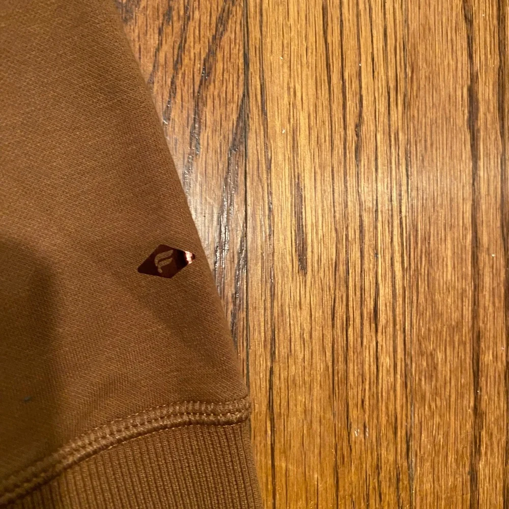 Fabletics Brown Open-Front Cardigan Jacket | Cozy Fleece | Size M.